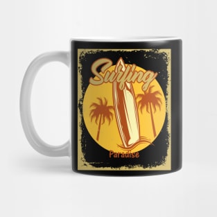 Summer, Surfing Paradise Mug